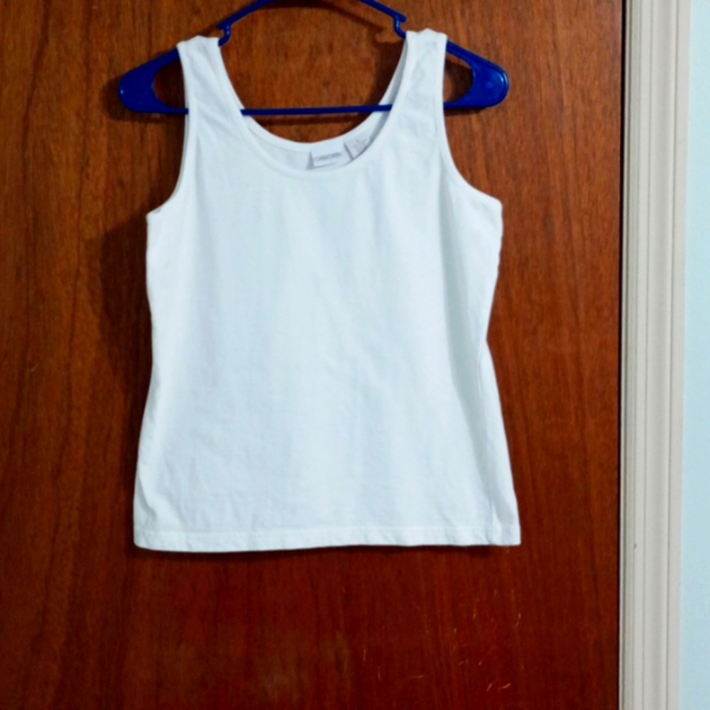 White tank top